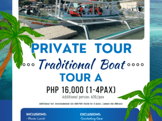 Private Tour (Traditional Boat) TOUR A