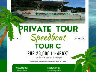 Private Tour (Speedboat) TOUR C
